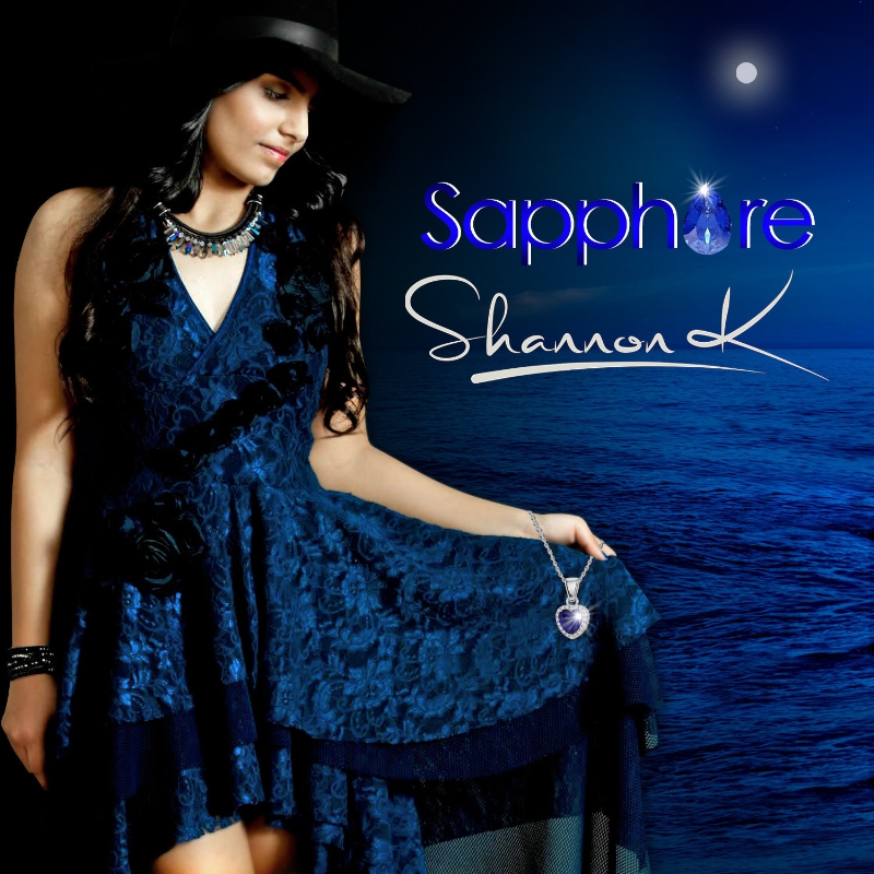 Shannon K, releases new single "Sapphire" now available on iTunes music (PRNewsFoto/Shannon K)
