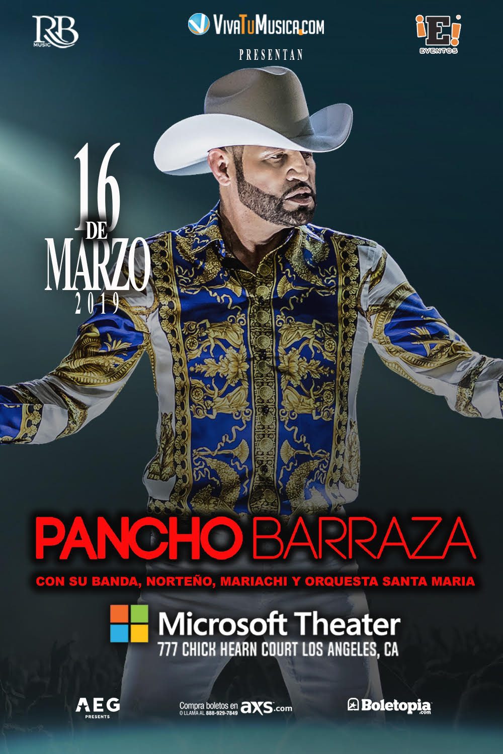 Pancho Barraza Regresa Una Vez Más a Los Angeles! The Live!